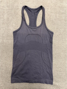 Lululemon Navy Blue Racerback Athletic Tank Top